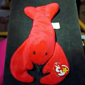 Ty Vibrant Red Lobster Plush